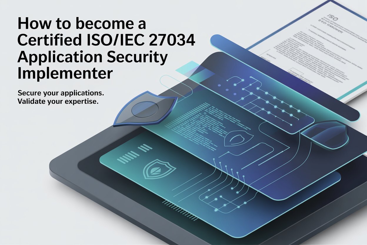How to Become a Certified ISO/IEC 27034 Application Security Implementer