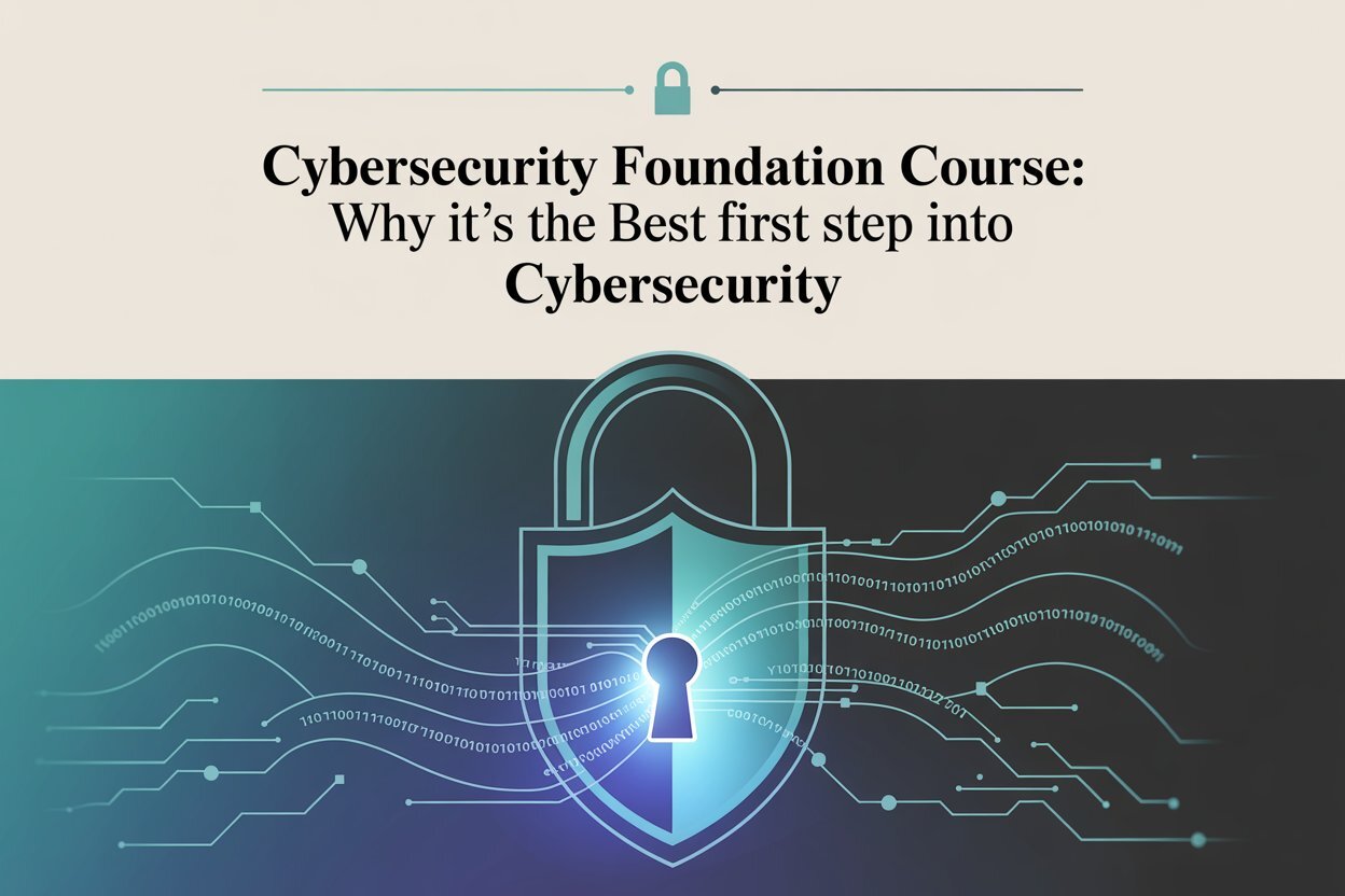 Cybersecurity Foundation Course: Why It’s the Best First Step Into Cybersecurity