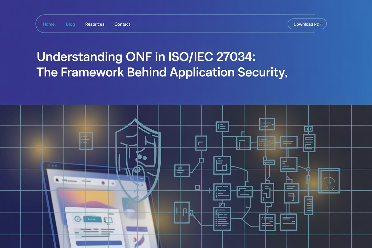 Understanding Onf In Iso/Iec 27034: The Framework Behind Application Security