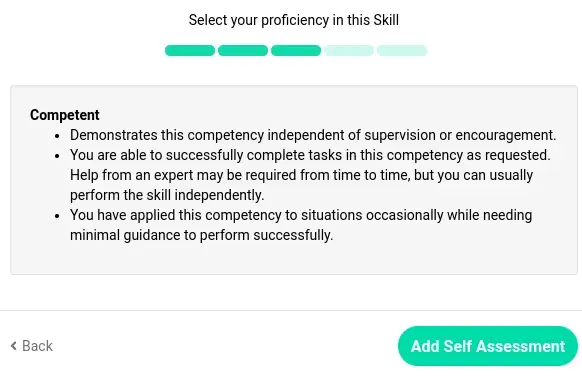 Skills Competent