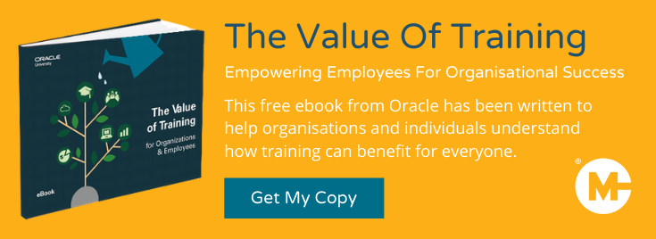 the value of training ebook cta